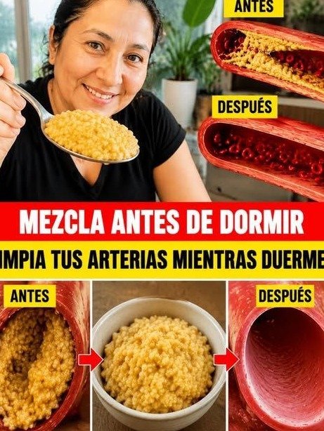 ¡El Secreto Nocturno que NADIE Te Cuenta para Arterias Jóvenes y Despertar con Energía Desbordante!
