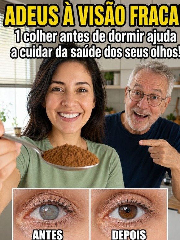 ¡El Secreto Que Mayores de 60 Esconden! Bebeló Antes de Dormir y Tus Ojos Amanecerán 10 Años Más Jóvenes