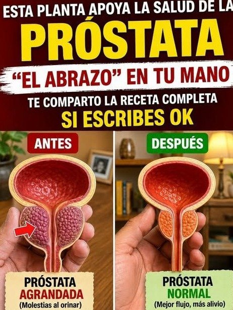 ¡Desbloquea Tu Próstata al Fin! El Dúo Natural Que Miles de Hombres Mayores de 50 Están Usando para Dormir Toda la Noche y Orinar Sin Esfuerzo