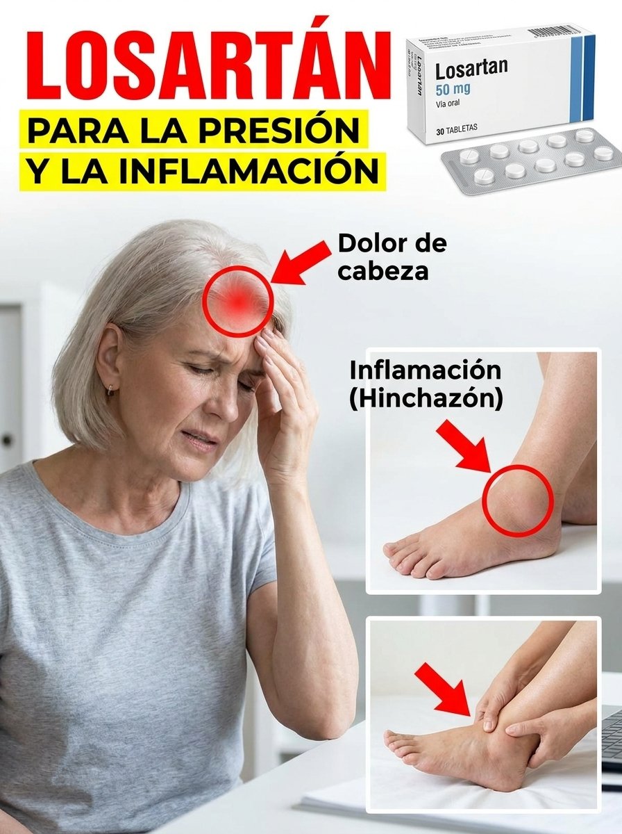 URGENTE: ¿Tomas Losartán? Los 2 Peligros Ocultos que NADIE te Advierte y Cómo Protegerte (¡Podría ser tarde!)