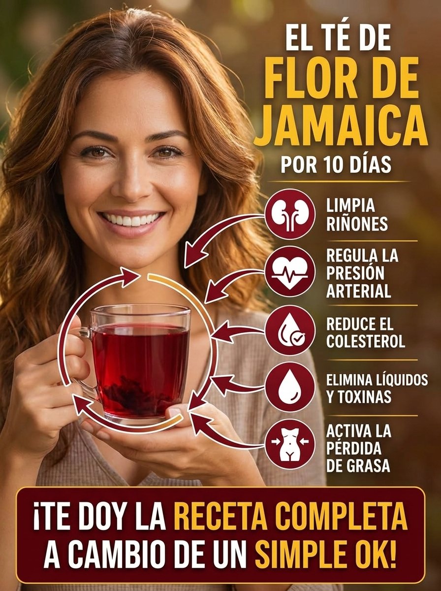 ¡El Secreto Mejor Guardado! Esta Mezcla de Flor de Jamaica, Laurel y Canela Está Cambiando la Vida de Miles