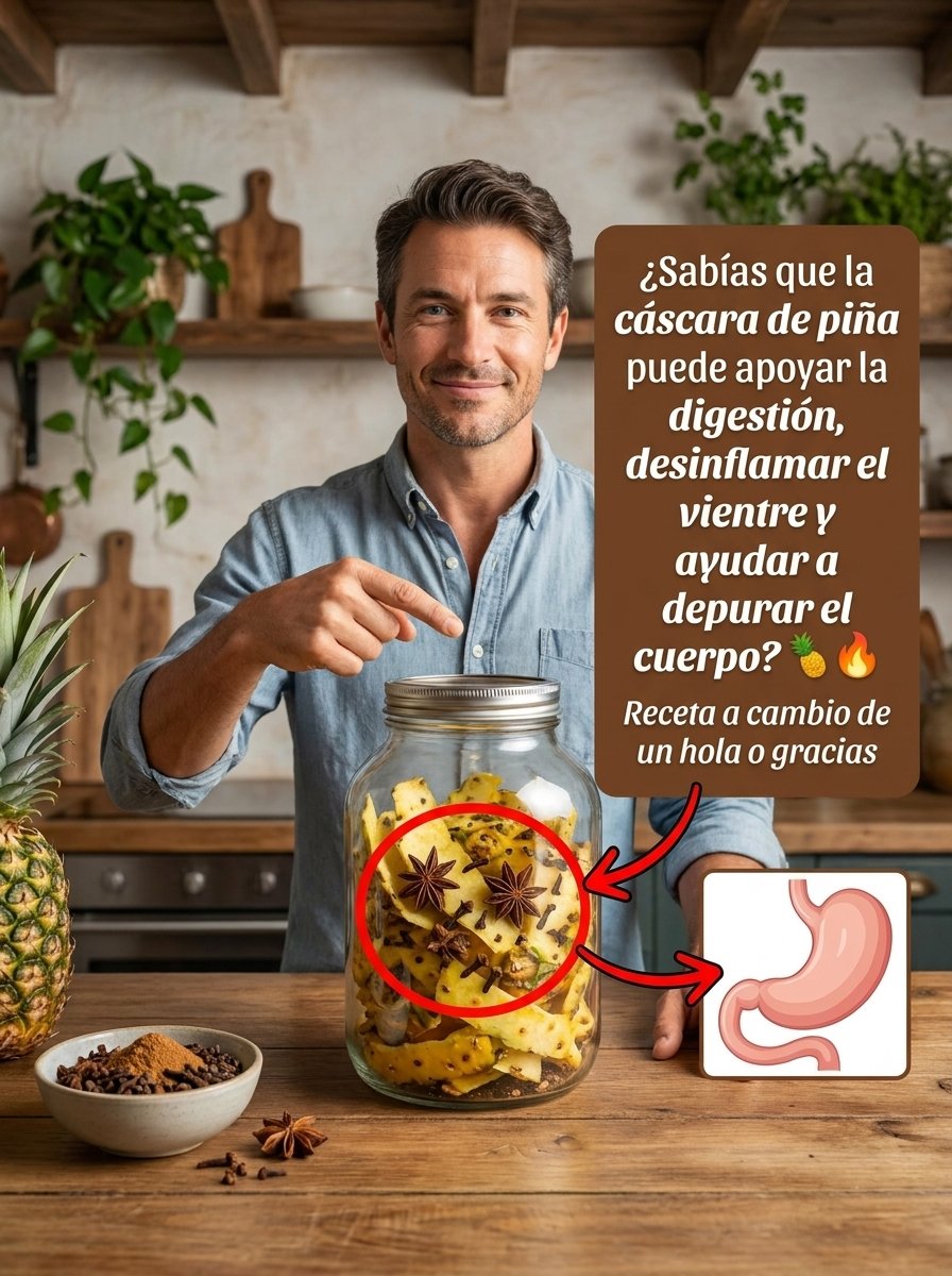 ¡No Tires Más la Cáscara de Piña! Hierve esto con Clavos y Desbloquea +20 Beneficios Asombrosos para tu Salud