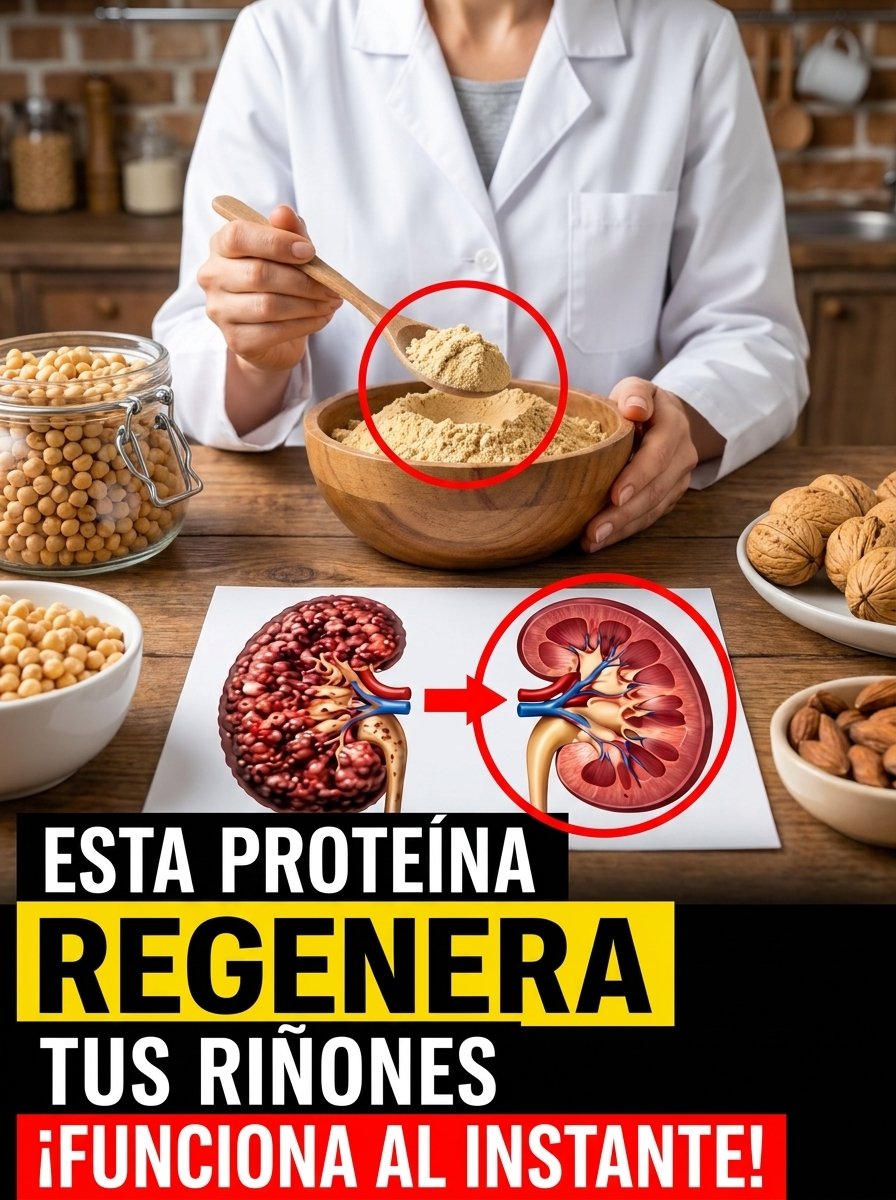¡Atención Paciente Renal! Descubre las 4 Proteínas VITALES para Proteger Tus Riñones (y el Secreto de Cocina que lo Cambia TODO)