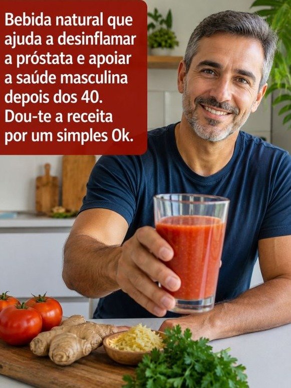 ¡Alerta Hombres +40! Descubre la Bebida Casera QUE PUEDE TRANSFORMAR Tu Salud Prostática (El Paso CLAVE que Nadie Te Cuenta)