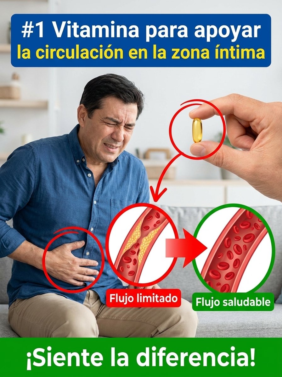 ¿Sientes que tu Chispa se Apaga? ¡El Secreto Desvelado! Las 3 Vitaminas que Disparan tu Circulación Íntima y te Devuelven la Vitalidad (¡Y el Truco Final que NADIE te Cuenta!)