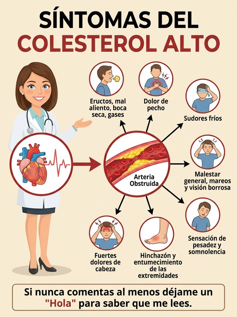 ¡Alerta Roja! 8 Señales Silenciosas de Colesterol Alto Que Tu Cuerpo Te Envía y NO Puedes Ignorar