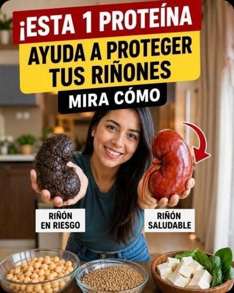 ¡ALERTA! Si Tienes Más de 45, ESTAS Son las Proteínas que Tus Riñones NECESITAN (y las que los Están Destruyendo en Secreto)