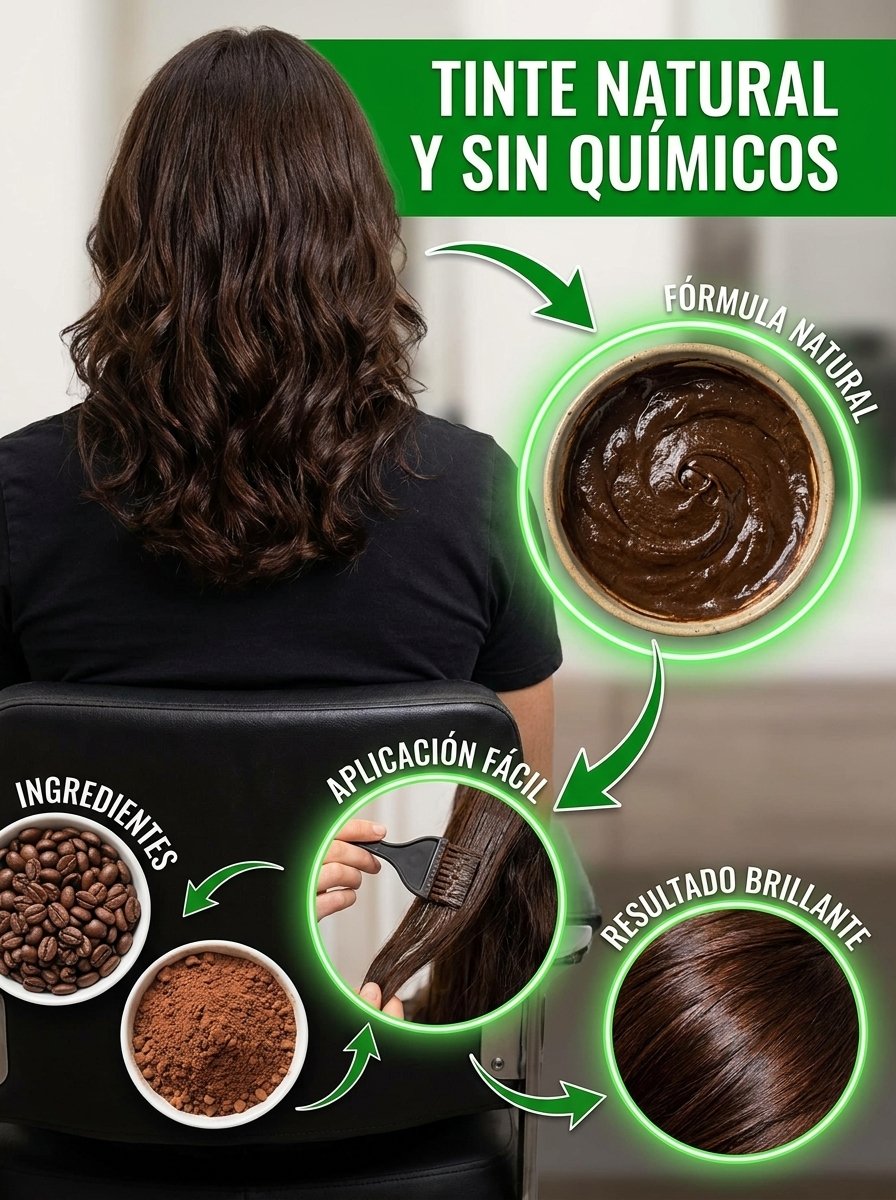 ¡Alerta Canas! El Secreto Ancestral Que Las Cubre Naturalmente SIN Químicos y Fortalece Tu Cabello (Paso a Paso)