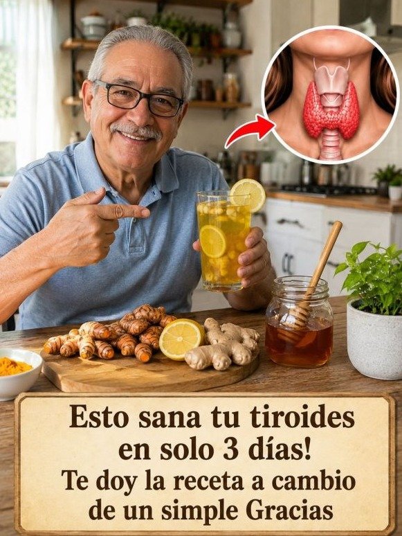 ¡Desbloquea Tu Energía! El Secreto de Limón, Jengibre y Miel que Tu Tiroides Cansada Ruega Que Conozcas (y te sentirás nuevo)