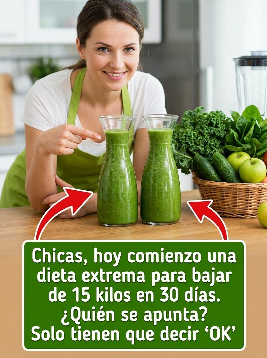 ¡Adiós Hinchazón! El Secreto del Jugo Verde que Desinflama tu Abdomen y Revitaliza tu Colon (Receta Viral)