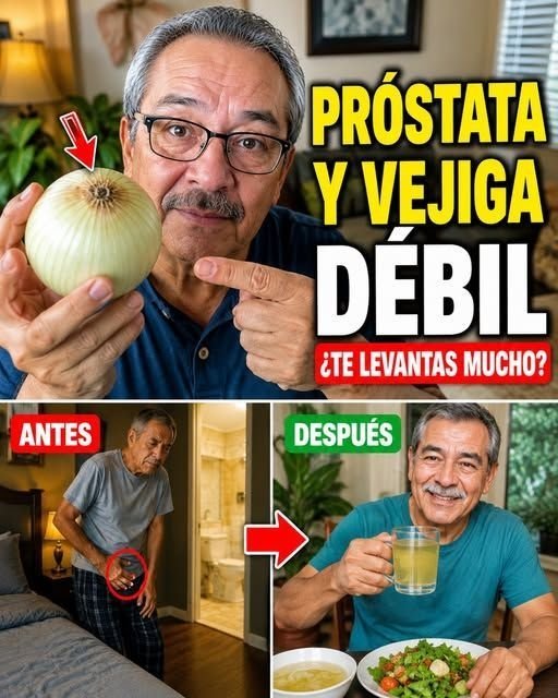 ¡Hombres 50+! Este Humilde Ingrediente de tu Cocina Esconde el SECRETO para una Próstata y Vejiga de Hierro (¡No te lo Creerás!)