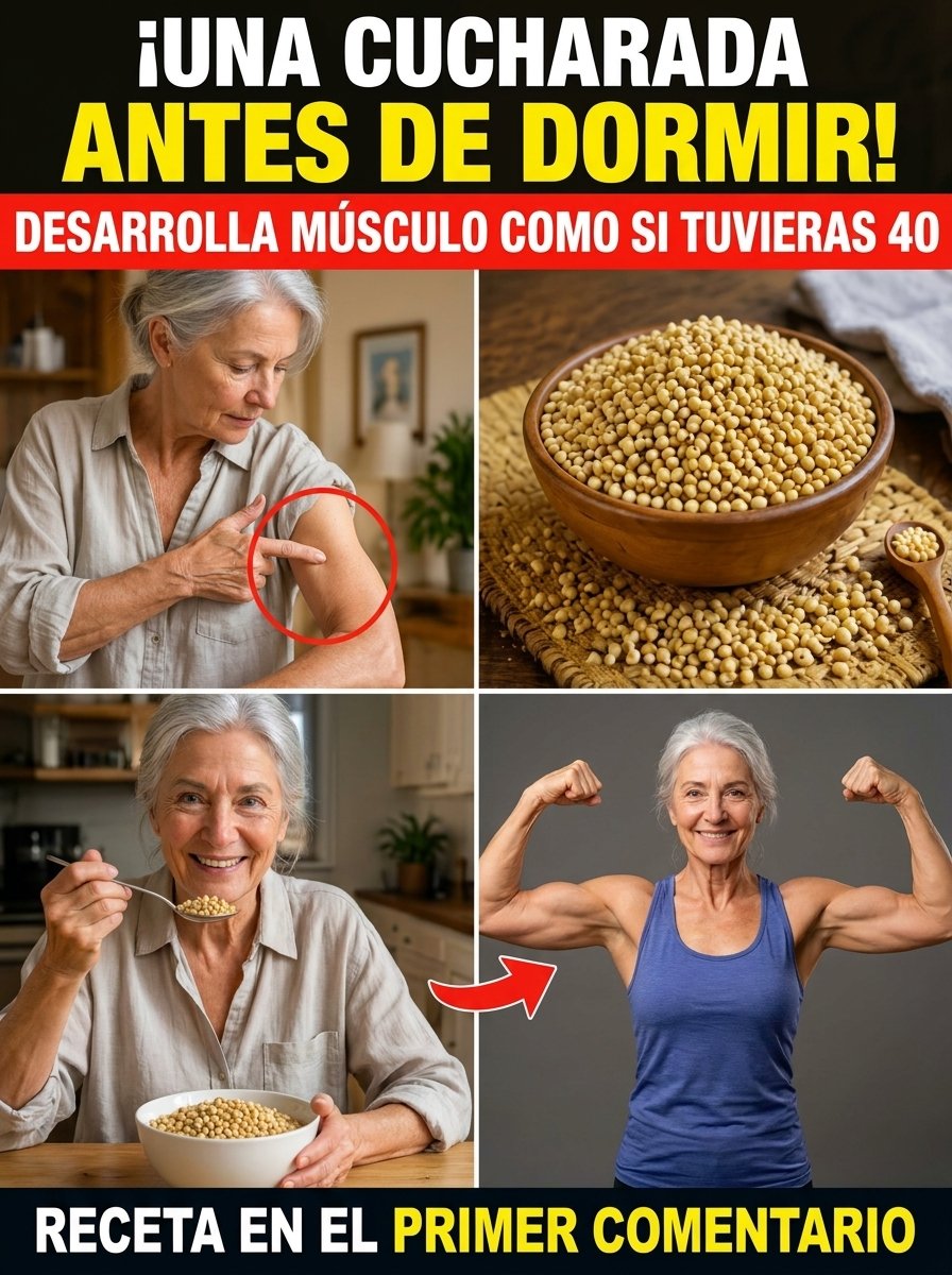 ¡El Secreto Revelado! Adultos Mayores de 70 Están RECONSTRUYENDO Músculo con ESTA Semilla Natural (No creerás los resultados)