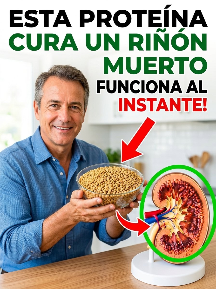 ¡ALERTA SALUD! ¿Cansancio y Pesadez? Tus Riñones Te Piden a GRITOS Que Comas ESTA Legumbre Barata (¡El Secreto Que NADIE Te Cuenta!)