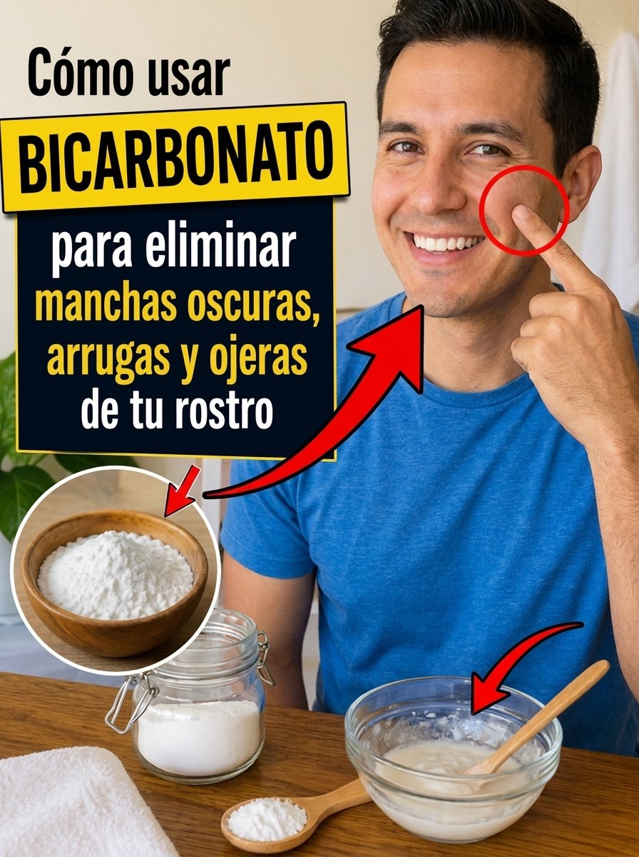 ¡ALERTA URGENTE! Si Usas Bicarbonato para Manchas y Arrugas, Estás Cometiendo un ERROR ENORME (Y Tu Piel Lo Paga Caro)