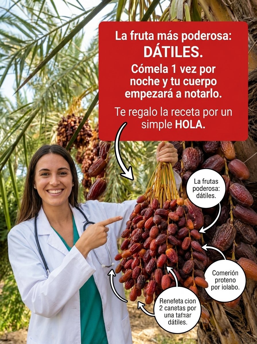 El INCREÍBLE Secreto de los Dátiles: ¿Qué Pasa Si Comes SOLO 3 al Día? ¡Tu Cuerpo Te Lo Agradecerá!