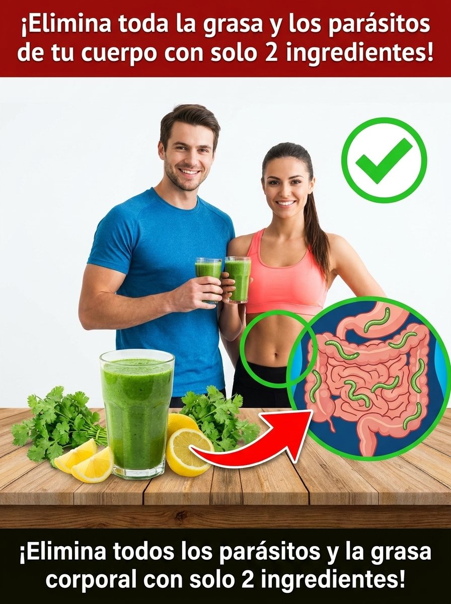 ¡NO LO CREERÁS! La Verdad Oculta de la Bebida de 2 Ingredientes para Eliminar Grasa y Parásitos ¿Funciona de verdad?