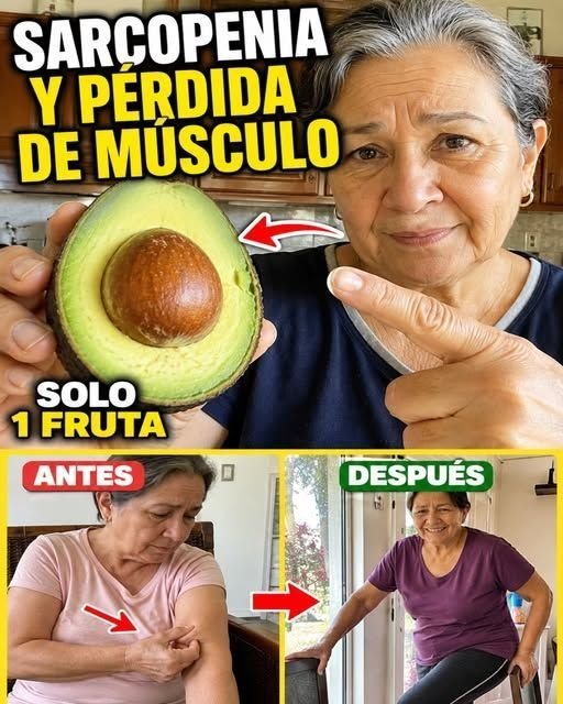 ¡No lo creerás! Esta fruta BARATA y común es tu arma SECRETA para unos músculos FUERTES después de los 50 (y cómo te salva de la sarcopenia)