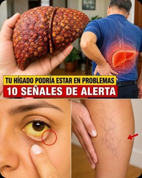 ¡Alerta Roja! Tu Hígado Podría Estar Fallando y No Lo Sabes: Las 12 Señales Secretas que el 90% Ignora (¡Tu Vida Depende de Esto!)