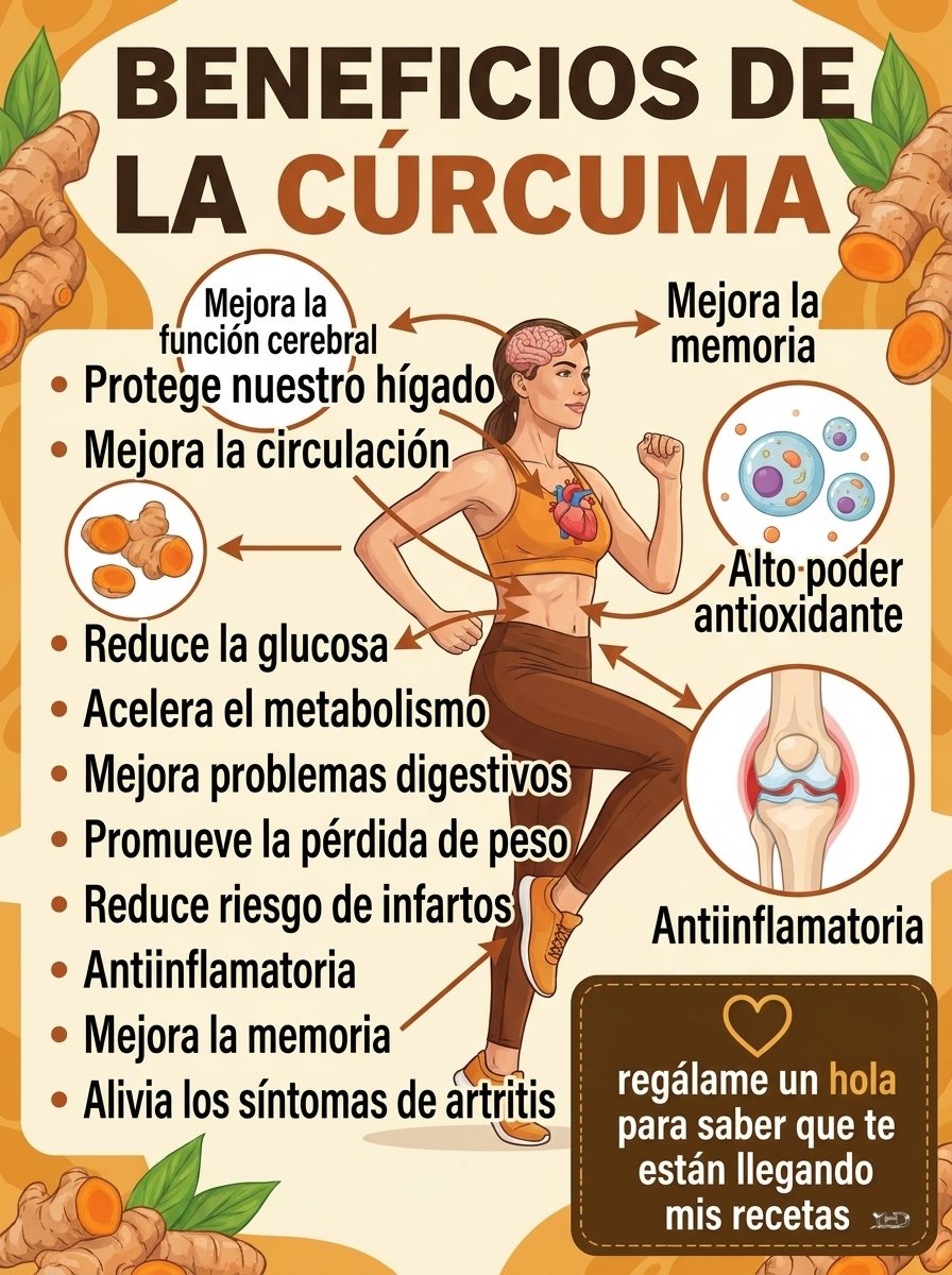 ¡El Secreto Dorado que Tu Cuerpo Implora! Descubre los 12 Poderes Ocultos de la Cúrcuma (¡Te Sorprenderá el #7!)