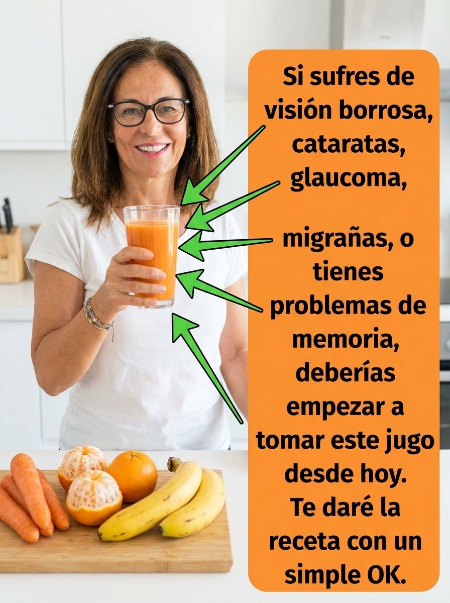 ¡El Secreto Antienvejecimiento que NADIE te ha Contado! Un Vaso de Jugo de Zanahoria al Día y Mira lo que Pasa