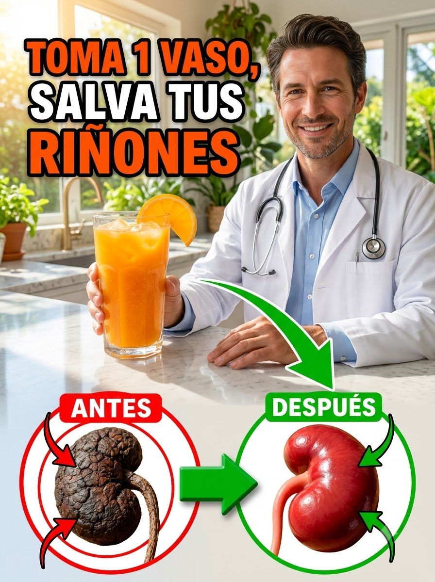 ¡Alerta Renal! El ÚNICO Jugo Natural que Tus Riñones Imploran y NADIE Te Ha Contado (Receta Viral para una Salud al Máximo)