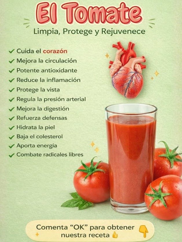 ¡El Secreto Olvidado para una Salud de Hierro! 22 Beneficios Asombrosos del Jugo de Tomate que DEBES Conocer (y Cómo Prepararlo HOY)