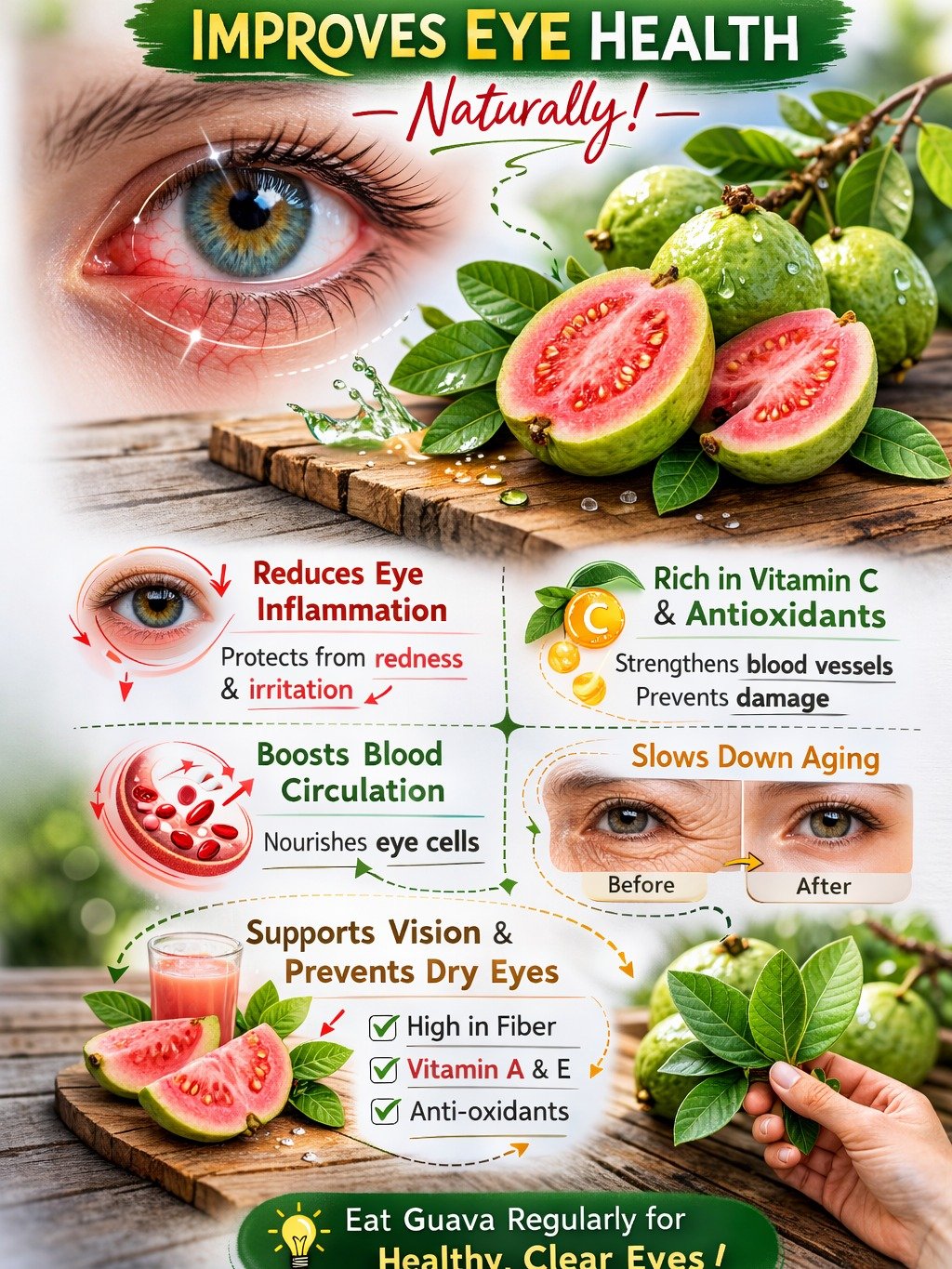 The Tropical Secret to Sharper Vision: 9 Ways Guava Can Transform Your Eye Health