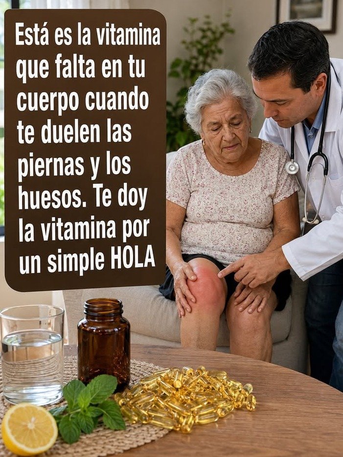 ¿Dolor en Piernas y Huesos? Descubre la Vitamina que Te FALTA y Cómo Obtenerla Gratis