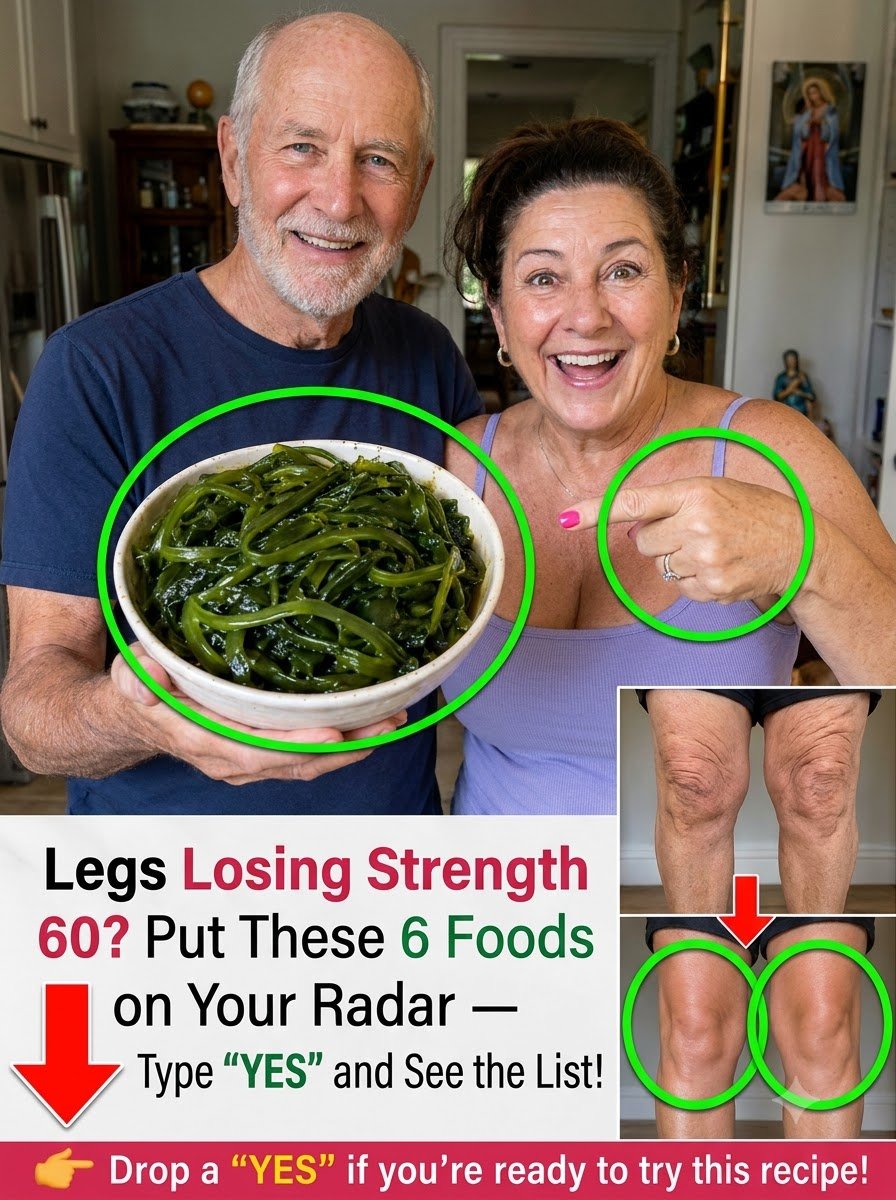 ¡Alerta! Si tus Piernas Pierden Fuerza, Estos 6 Alimentos Son Tu Única Esperanza (y NADIE te lo cuenta)