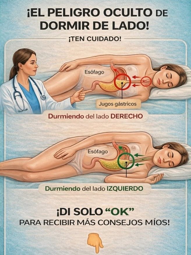 ¡Alerta! Si Duermes del Lado Derecho Todas las Noches, Podrías Estar Saboteando Tu Salud y Descanso (Y No Lo Sabes)