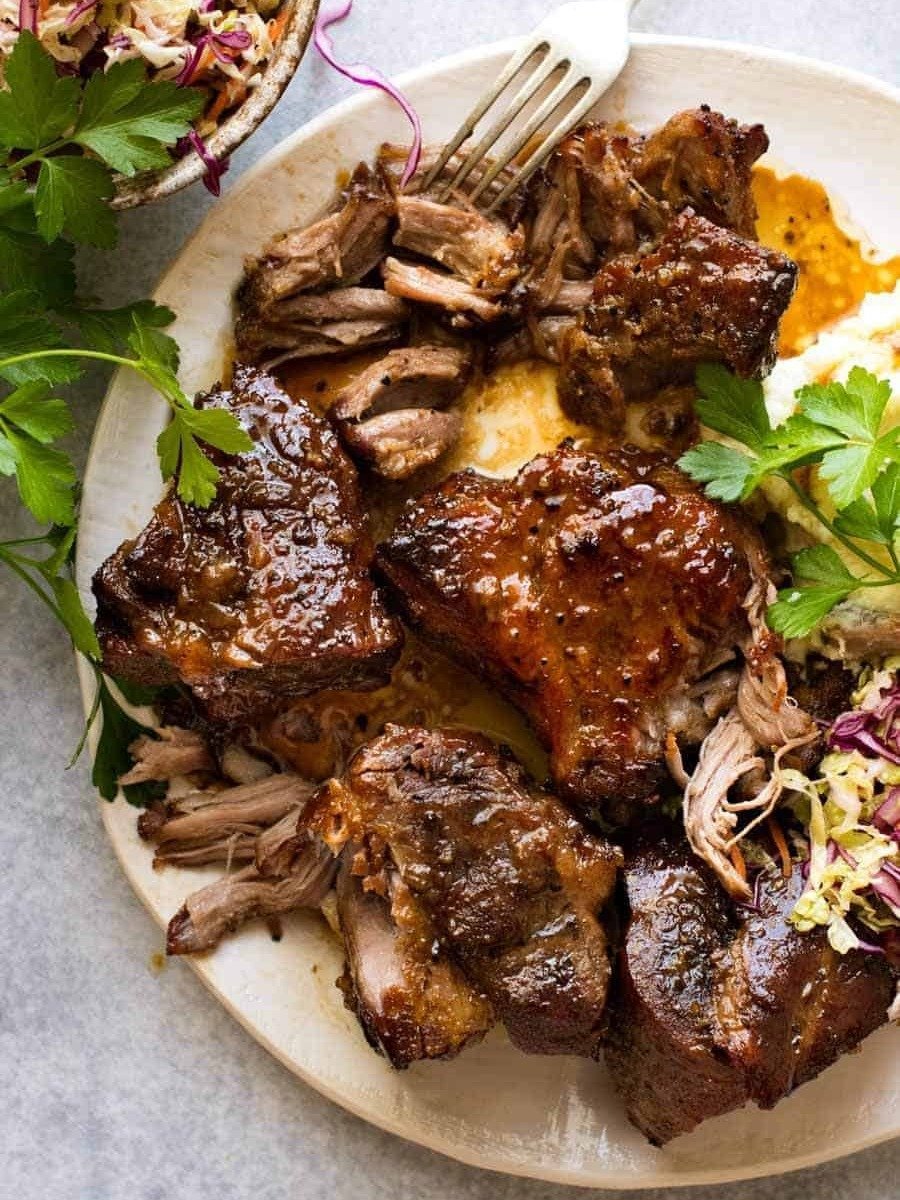 Stop What You're Doing! This Brown Sugar Garlic Butter Roast Pork Is So Caramelized and Tender, It's Practically Addictive.