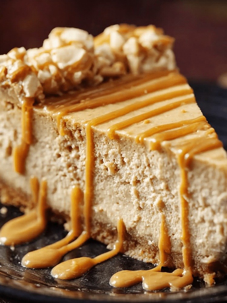 You WON'T Believe How Easy This No-Bake Peanut Butter Cheesecake Is (And It's Pure Bliss!)