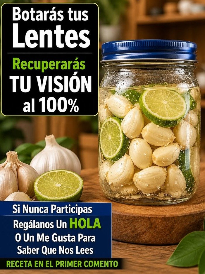 👁️✨ ¡Este sencillo truco natural podría revolucionar tu salud visual y no lo estás usando!