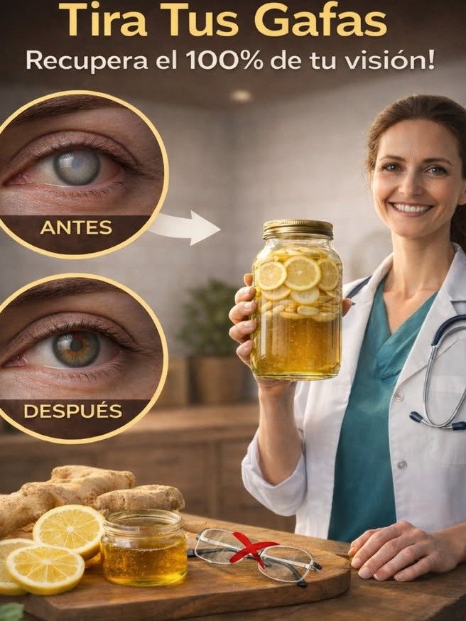 ¡No Vas a Creerlo! El Secreto Casero con Limón, Jengibre y Miel Que Tus Ojos Han Estado Esperando (¡Pocos lo Conocen!)