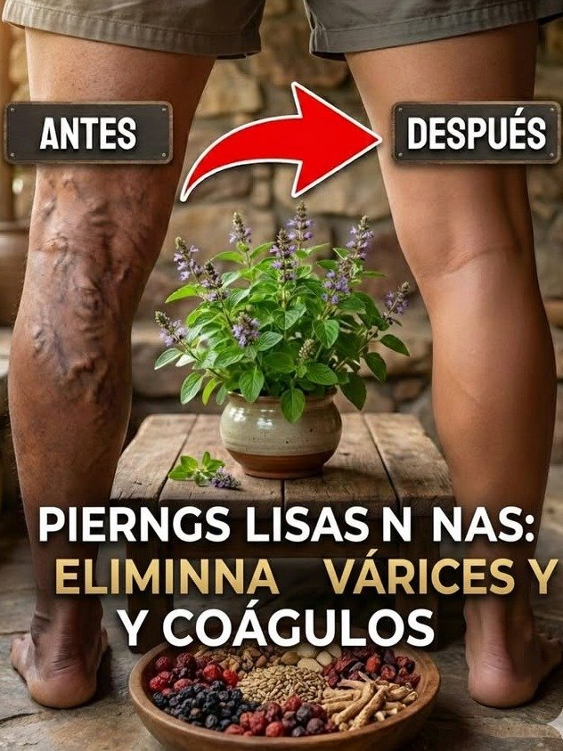 ¡Alerta! Si tus Piernas Siempre Están Hinchadas y Pesadas, ESTO es lo que NADIE te Cuenta (y cómo 5 hierbas PODRÍAN salvar tu circulación)