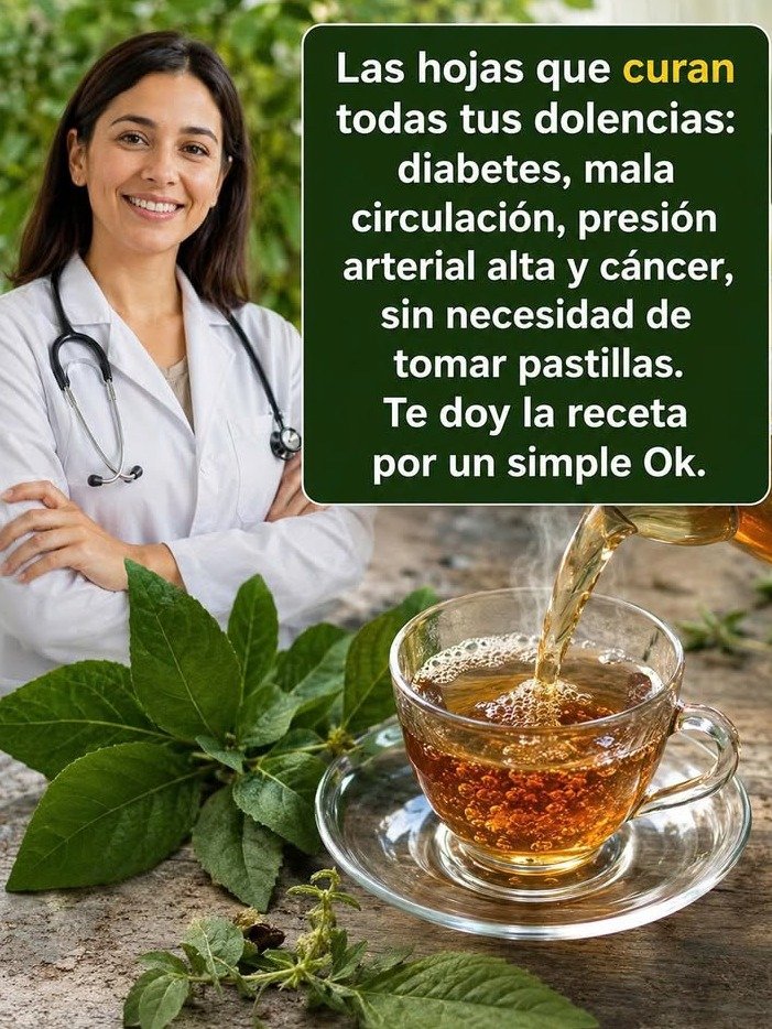 ¿Diabetes y Presión Alta? Estas 5 Hojas Naturales Que Tienes en Casa Hacen Milagros (Sin Pastillas) 🍃