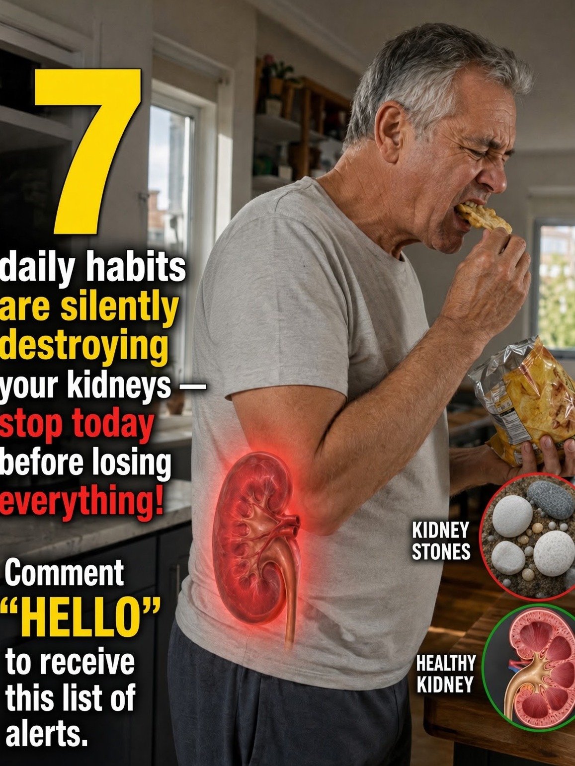 7 Sneaky Daily Habits That Are Slowly Damaging Your Kidneys (And How to Stop It)