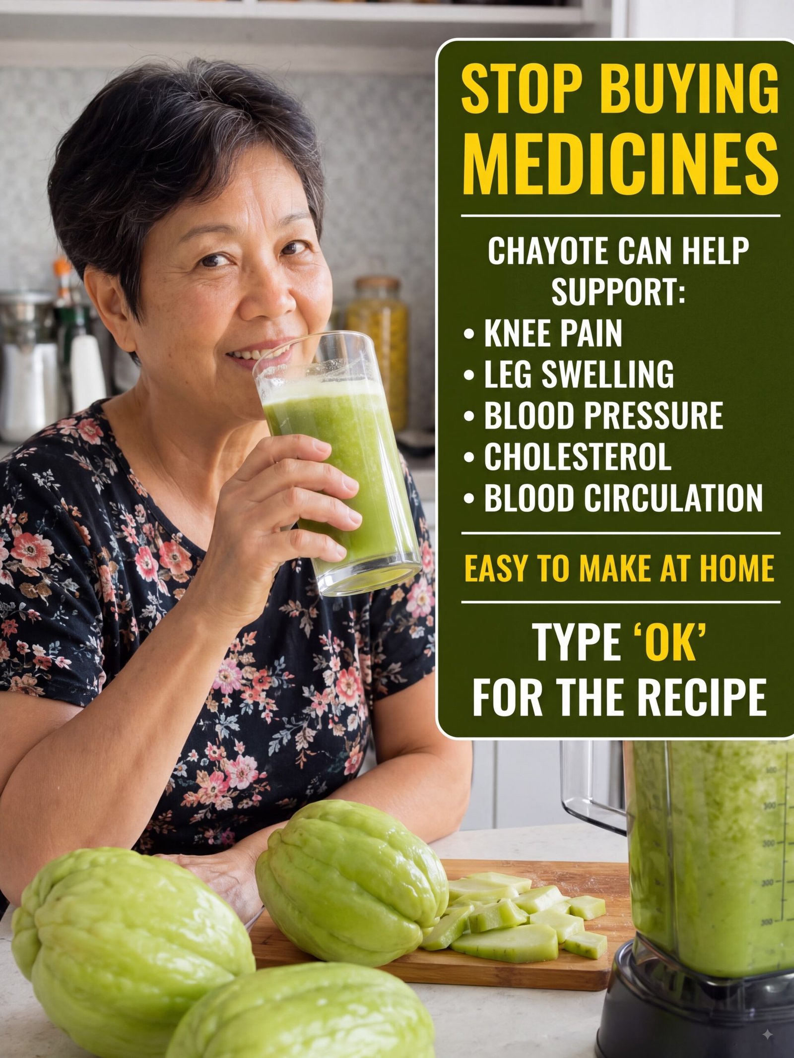 Unlock Your Best Self: The 7-Ingredient Chayote Juice That Could Revolutionize Your Daily Wellness!