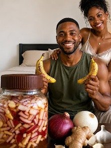 ¡El Truco MILENARIO para Hombres! Descubre Cómo Ajo, Jengibre y Cebolla Pueden Disparar Tu Vitalidad y Circulación Hoy Mismo