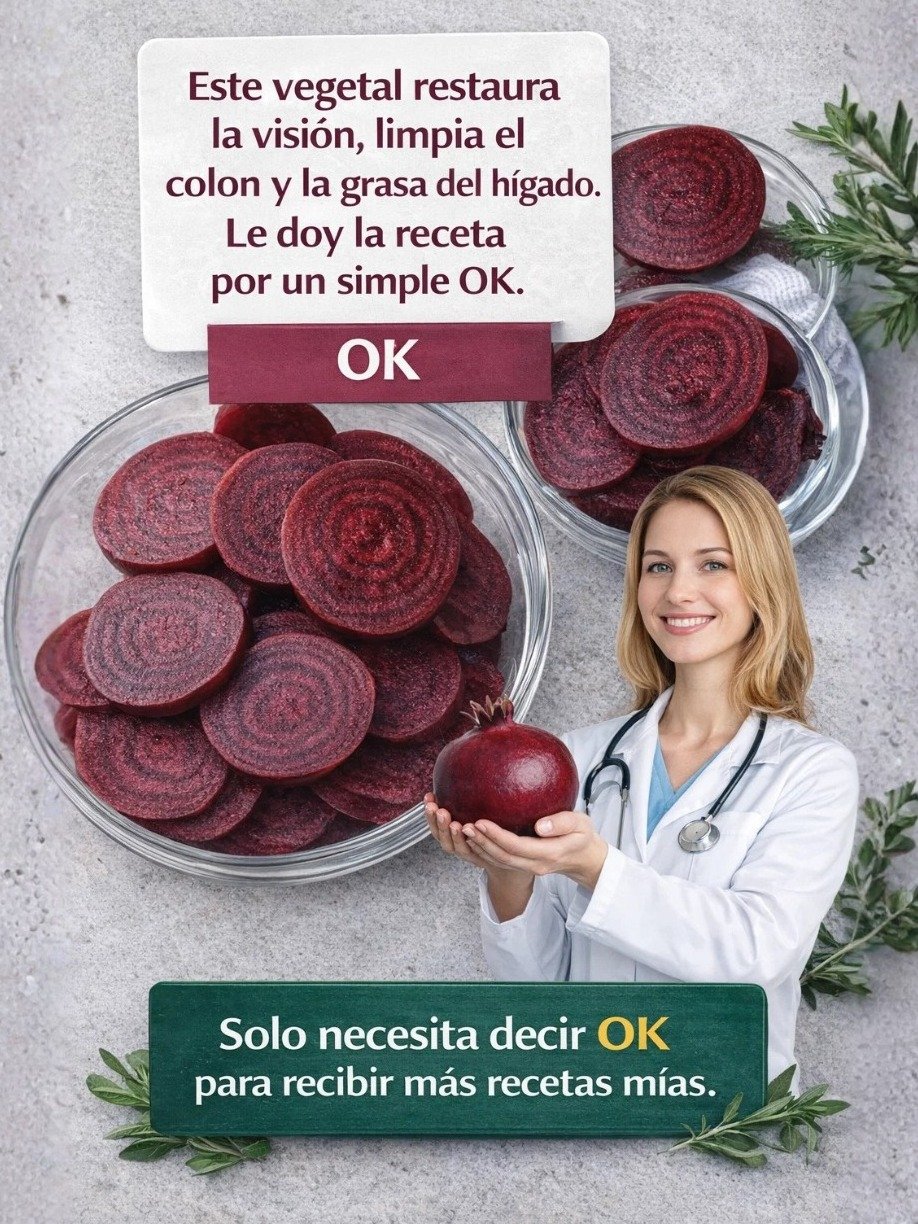 Lo que le ocurre a tu cuerpo cuando comes remolacha a diario: El secreto que tu médico no te cuenta