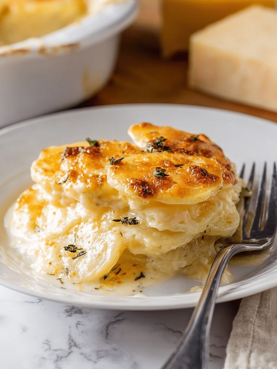 The ONLY Cheesy Scalloped Potatoes Recipe You'll Ever Need (Seriously, It's THAT Good!)