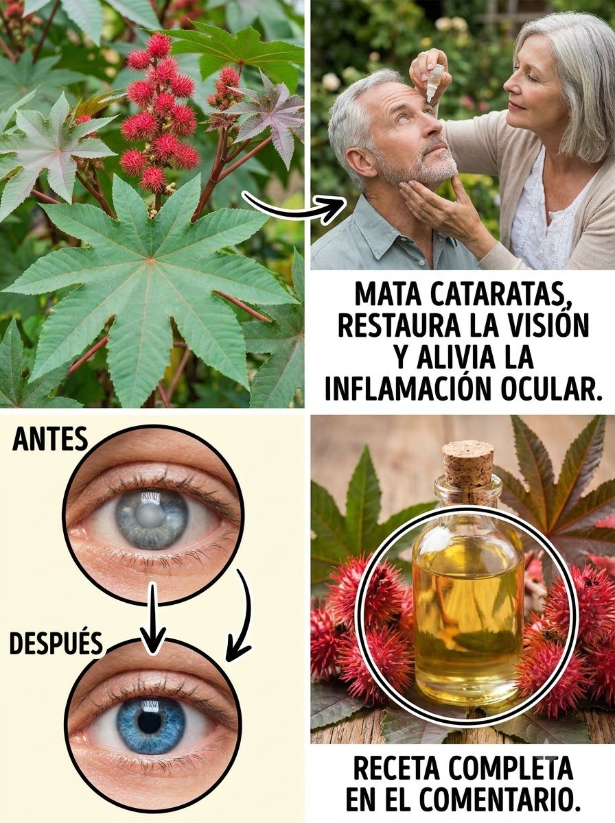 ¡El secreto que tus ojos te suplicarán! Descubre el remedio natural de 3 ingredientes que combate cataratas e inflamación ocular