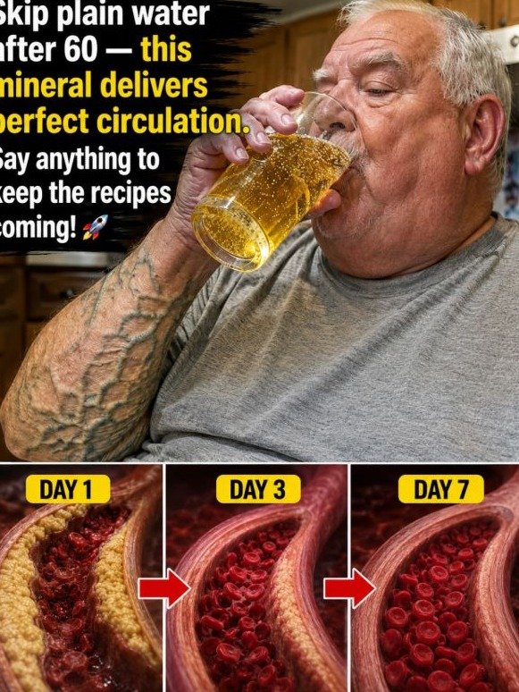 ¡ALERTA si tienes más de 60! Tu agua NO ES SUFICIENTE: El Magnesio fuerza tu sangre a fluir como nunca antes (¡No te lo pierdas!)
