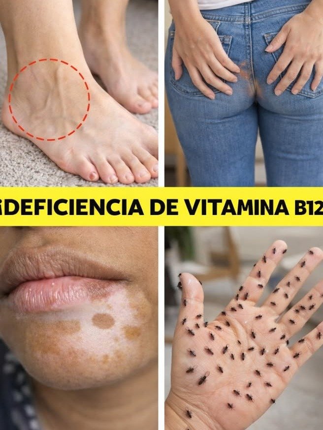 ¡NO LO IGNORES! Tu Cuerpo Te Está Dando 8 Señales URGENTES de que Necesitas Más Vitamina B12 (La #3 es CLAVE para tu Energía)