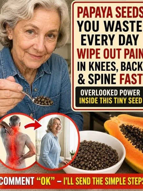 Stop Throwing Them Away: The Tiny Black Seeds That Could Reset Your Knee and Back Pain