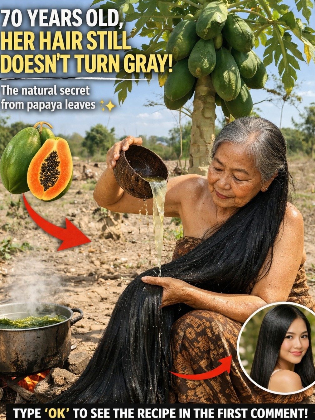 Stop Thinning Hair: The Overlooked Papaya Leaf Hack That Actually Works