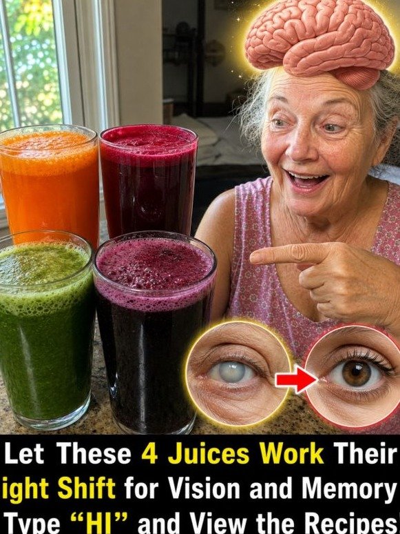 ¡El Secreto Nocturno Revelado! 4 Jugos Que Despiertan Tus Ojos Y Mente Mientras Duermes (Y Nadie Te Lo Cuenta)