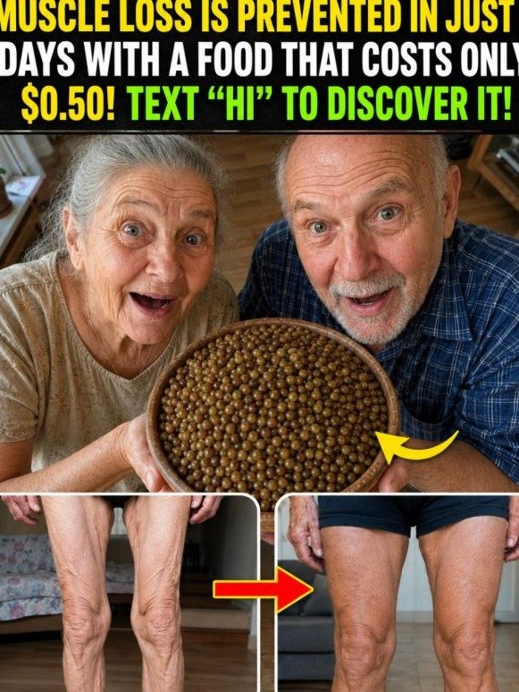 El Secreto de 50 Centavos: ¡Detén la Pérdida Muscular Rápido con Este Alimento Olvidado!