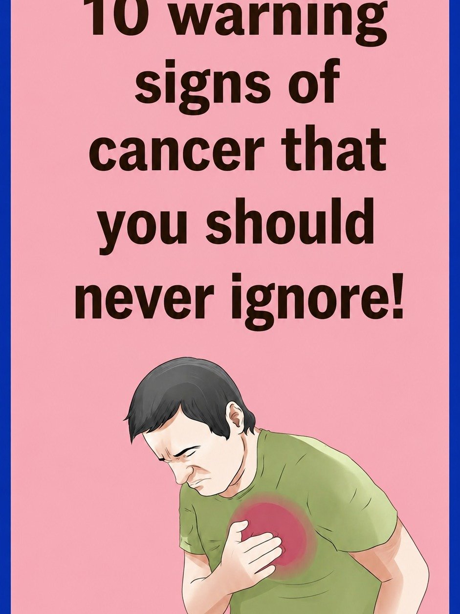 Are You Missing These 10 Critical Early Cancer Signals? Your Body Is Trying To Tell You Something!