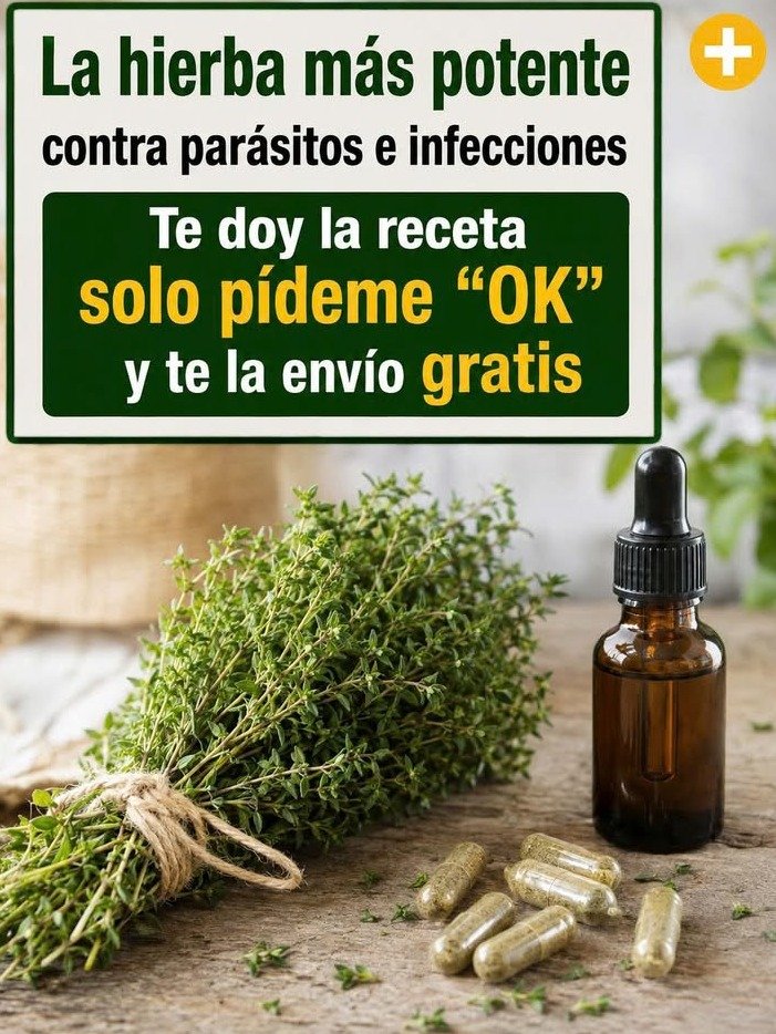 ¡ALERTA! Esta Es la Hierba Natural Más Potente que Elimina Parásitos e Infecciones al Instante (¡La Receta Secreta Aquí!)